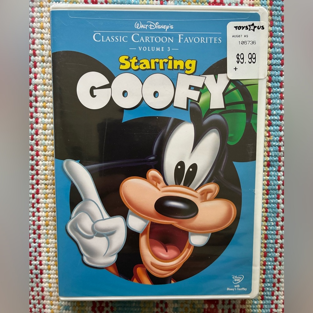 Walt Disney’s Classic Cartoon Favorites, Vol. 3 - Starring Goofy 2005 DVD, NEW